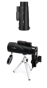 FMC 코팅 휴대 전화 카메라 호환 야외 HD 야간 투시경 미니 쌍안경 12X50 Bak4 프리즘 단안 - Product Image 5