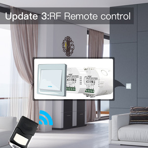 Módulo de relé <span class=keywords><strong>Zigbee</strong></span> inteligente Tuya, módulo de atenuación de interruptor de luz, automatización de 1/2/3/4 Gang, interruptor DIY, Control de 2 vías por Alexa Google - Product Image 5