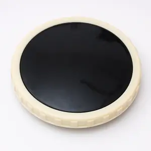 Black air diffuser disc with nanobubbles made of EPDM rubber for water treatment air diffusion
