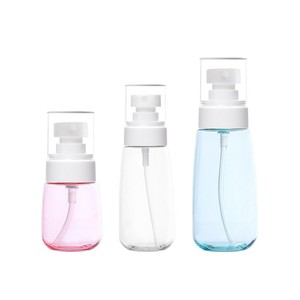 Vente en gros de flacons pulvérisateurs à brume fine de type pression PET pour le voyage, portables, 30/60/100 ml, pour <span class=keywords><strong>tonique</strong></span>/maquillage/lotion/parfum - Product Image 2