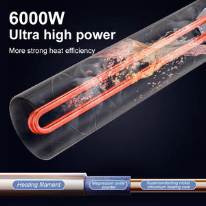 Calentador de Agua Eléctrico de Inmersión Instantáneo, Multipunto, Pequeño, Mini, <span class=keywords><strong>Bajo</strong></span> <span class=keywords><strong>Consumo</strong></span>, Portátil, para <span class=keywords><strong>Baño</strong></span> de Bebés - Product Image 4