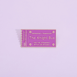 Transporte de emergencia el Pin esmaltado del autobús <span class=keywords><strong>Knight</strong></span> para La Bruja trenzada o el mago broche de solapa insignia joyería regalos decorativos - Product Image 4