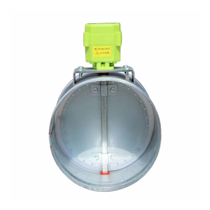 簡単な取り付け亜鉛メッキ鋼電動ボリュームコントロールダンパー換気ダクト電気エアバルブ - Product Image 2