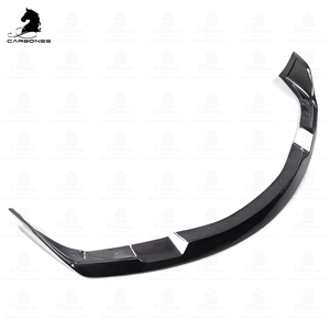 Pare-chocs Bodykit Lèvre de pare-chocs avant en fibre de carbone Type AG pour <span class=keywords><strong>Toyota</strong></span> Supra A90 A91 MK5 <span class=keywords><strong>2019</strong></span> + - Product Image 3