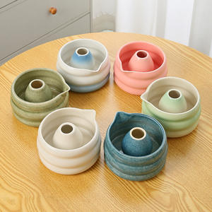 Juego de té Matcha japonés moderno Juego de Ceremonia de té Matcha de cerámica de cuatro piezas Juego de Ceremonia de té al por mayor - Product Image 4