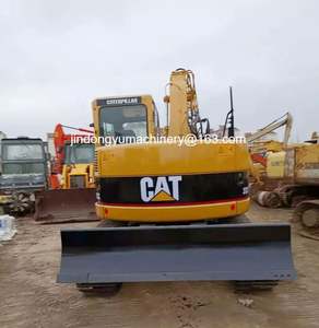 Excavadora de cadenas usada Caterpillar CAT313C original de Caterpillar para grandes trabajos de construcción - Product Image 2