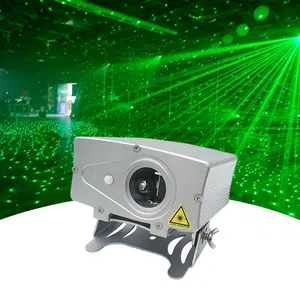 Lampu Laser Led Natal 2W, Kualitas Tinggi Luar Ruangan Led Dj Dmx Panggung Warna Penuh Rgb Berbintang Tahan Air