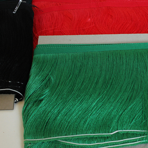 Bán buôn <span class=keywords><strong>Polyester</strong></span> dài chainette lụa <span class=keywords><strong>Fringe</strong></span> Trims cho trang phục trang trí - Product Image 3
