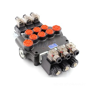 วาล์วไฮดรอลิกโซลินอยด์ P80 80 ลิตร/นาที 200 บาร์ หกทาง ปรับทิศทางการไหลได้ เกลียวใน เหล็กหล่อ - Product Image 1