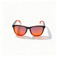 Lunettes de soleil de luxe UV400 pour hommes et femmes, montures classiques noires rectangulaires petites à bordure complète
