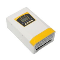 Contrôleur de charge MPPT hybride solaire éolien chaud double 12v 24v 48v pour turbine 1500w et système solaire 1200w avec moniteur Wifi
