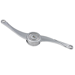 Support de porte en forme de S à levage rapide en alliage de zinc, avec amortisseur simple pour quincaillerie de meuble - Product Image 1