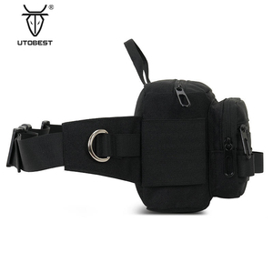 Orta kapasiteli elastik bel köpek yürüyüş çantası sınır ötesi açık spor şartları fermuar kapatma patlamaya dayanıklı köpek zinciri - Product Image 2
