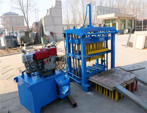 Máy ép thủy lực tự động rỗng khối máy làm cho đầu tư nhỏ - Product Image 5