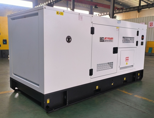 Ultra Low Noise 40 Kva 50kva Soundproof Canopy Diesel Generator Intelligent Monitoring Super Quiet Salt Spray Resistant Genset