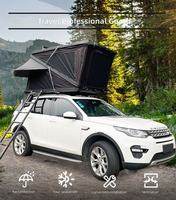 Tente de toit rigide, tente de toit triangulaire à ouverture rapide avec auvent extensible et échelle, tente de camping pour voiture en plein air, vente en gros