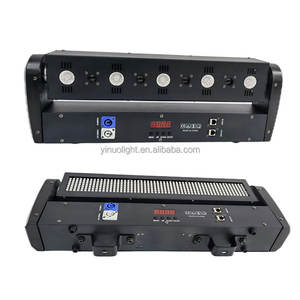 Haute luminosité 5 + 4 RGB LED tête mobile lavage de scène lumière Laser DMX512 contrôle corps de fer pour l'éclairage d'événement <span class=keywords><strong>Disco</strong></span> - Product Image 2