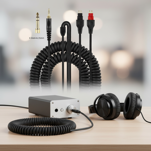 Câble audio de remplacement pour Sennheiser HD650 <span class=keywords><strong>HD600</strong></span> HD660s HD580 et autres casques supra-auriculaires - Product Image 5