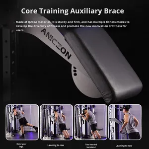 Rack de Sentadillas Metálico Comercial Plegable <span class=keywords><strong>Multifuncional</strong></span> para Gimnasio <span class=keywords><strong>en</strong></span> Casa, Máquina Smith y Rack de Press de Banca para <span class=keywords><strong>Entrenamiento</strong></span> Integral - Product Image 3