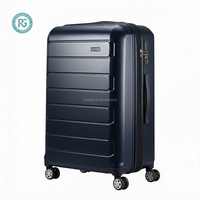 Valise cabine moderne en PP rigide, légère, approuvée par les compagnies aériennes, étanche, durable, avec serrure TSA, pour le voyage
