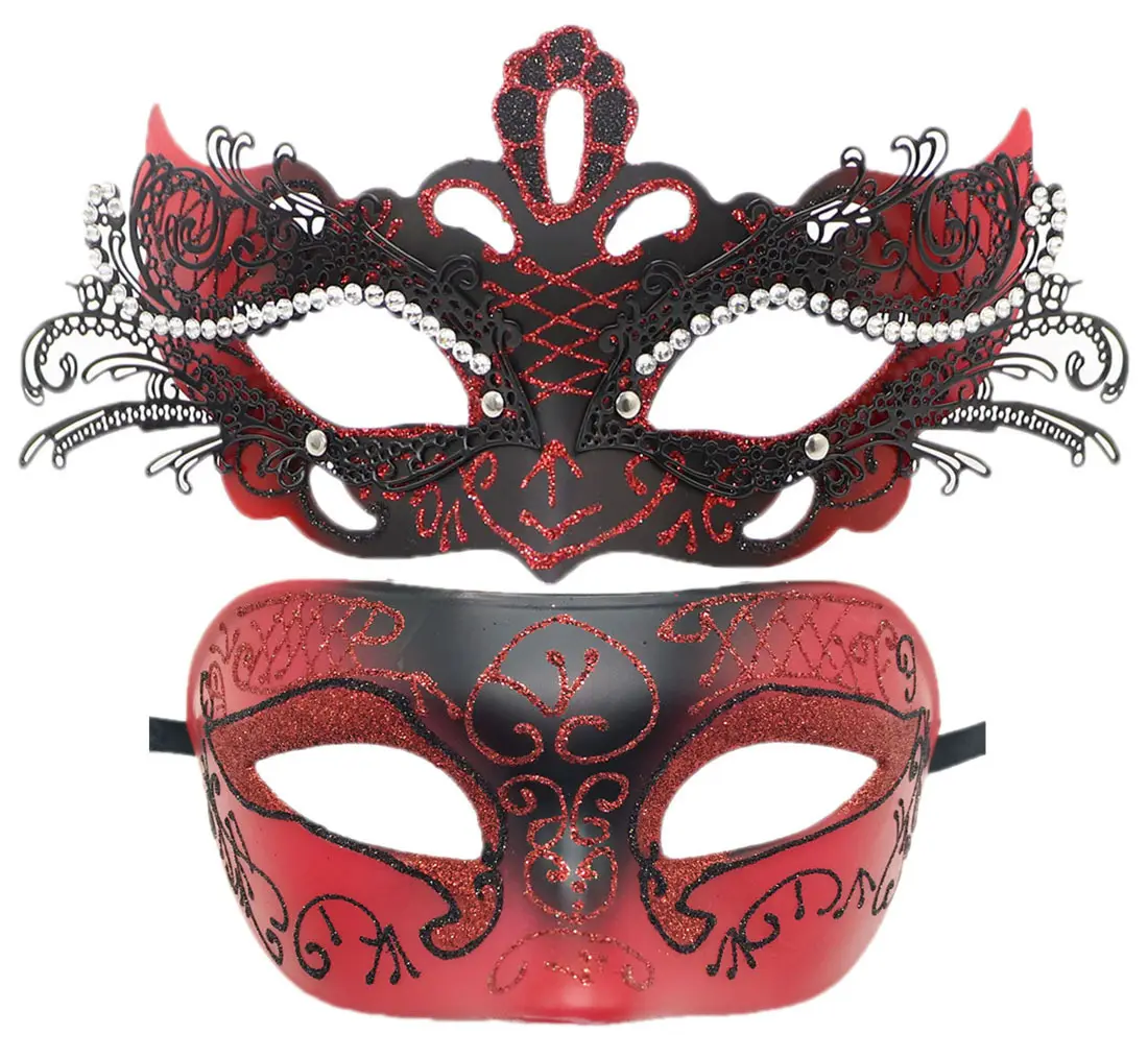 Mặt nạ hóa trang hình bướm sắt kim loại quý phái Mặt nạ Halloween lễ hội phục sinh trình diễn trang phục dự Tiệc Cung Cấp mặt nạ
