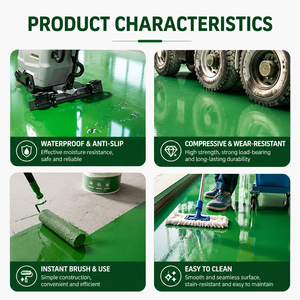 <span class=keywords><strong>Peinture</strong></span> époxy imperméable <span class=keywords><strong>pour</strong></span> sols, best-seller, auto-nivelante, <span class=keywords><strong>pour</strong></span> <span class=keywords><strong>garage</strong></span>, sous-<span class=keywords><strong>sol</strong></span>, usine, parkings - Product Image 2
