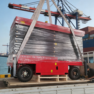 แพลตฟอร์มยกแบบกรรไกรไฟฟ้าเต็มรูปแบบ ประสิทธิภาพความปลอดภัยดีที่สุด สำหรับงานบนที่สูง แบบพับได้ - Product Image 6