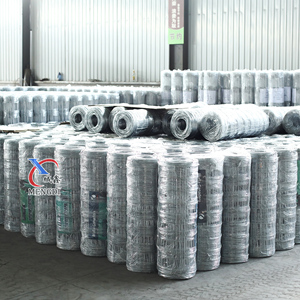 Clôture économique pour chèvres et cerfs, galvanisée, à nœuds fixes, 4 pi, 5 pi, rouleau de <span class=keywords><strong>50</strong></span> m, 100 m, pour clôture de champ et agriculture - Product Image 4