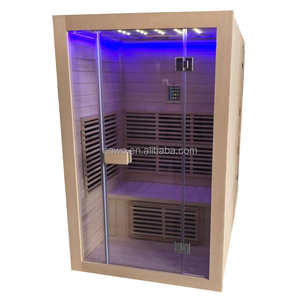 Sauna de <span class=keywords><strong>infrarrojos</strong></span> lejanos para 2 personas, <span class=keywords><strong>estufa</strong></span> de sauna seca para <span class=keywords><strong>baño</strong></span>, 3kW, 3071 - Product Image 3