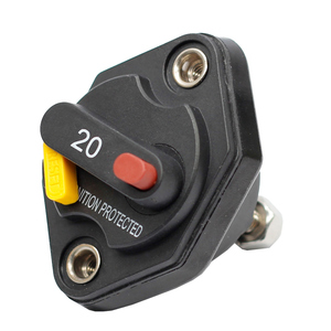 Disjoncteur manuel 20A 32V DC pour autoradio, bateau et système audio marin - Product Image 1