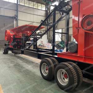 Hete Aanbieding PE400x600 Mobiele Kaakbreker met Dubbele Verbrijzeling voor het Vergruizen van Bouwafval Marmer Kaakbreker - Product Image 2