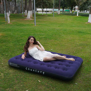 Vente en gros <span class=keywords><strong>Matelas</strong></span> gonflable simple King Size pour l'extérieur Tente de voyage <span class=keywords><strong>Matelas</strong></span> pour lit gonflable Lit pliable confort <span class=keywords><strong>sans</strong></span> pompe - Product Image 2