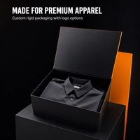 Boîte d'Emballage Personnalisée pour Marque de Vêtements et Boîtes Postales Rigides avec Logo - Coffret Cadeau de Luxe Haut de Gamme pour Vêtements
