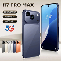 Teléfono Móvil 5G Versión Directa de Fábrica, CPU Deca Core, Doble SIM HD, Excelente para Juegos, 108MP, Económico