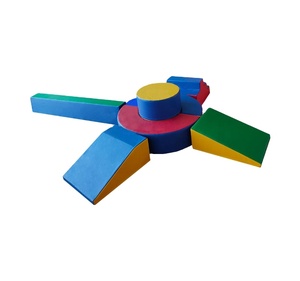 Combinazione di allenamento del sistema sensoriale del Software degli anelli di agilità dei bambini multifunzionali di grande gradino dell'anello e pendenza del fascio di equilibrio - Product Image 2
