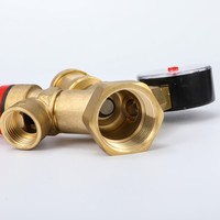 BESTJADES Vente directe d'usine, vanne de réduction de pression d'eau manuelle filetée DN15/DN20, populaire en Chine