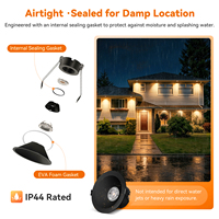 Prix d'usine, downlight LED COB encastré 16W, lumière commerciale réglable, éclairage encastré noir