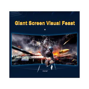 Horrifiant excitant fou mobile 9d vr projecteur cinéma chaise théâtre film jeux 5d cinéma camion mobile cinéma 7d cabine - Product Image 3