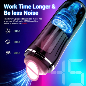 Masturbateurs à modes de vibration multiples, jouet sexuel, masturbateur automatique pour hommes, vibrateur masculin, jouets sexuels pour la stimulation du pénis - Product Image 4