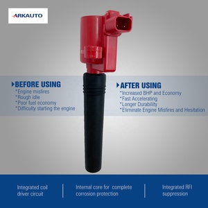 ARKAUTO PERFORMANCE BOBINE D'ALLUMAGE PACK AJ81373 FD506 DG529 DG515 POUR <span class=keywords><strong>JAGUAR</strong></span> S-Type LINCOLN LS FORD Thunderbird 3.9 4.0 4.2 V8 - Product Image 3