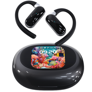 <span class=keywords><strong>A16</strong></span> Pro 2025 Deportes Auriculares inalámbricos con pantalla LED Precio de fábrica 144 Idiomas OWS Pantalla táctil Auriculares Batería de larga duración - Product Image 2