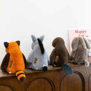 Peluche Realista <span class=keywords><strong>de</strong></span> Animal <span class=keywords><strong>de</strong></span> <span class=keywords><strong>la</strong></span> Selva, Ornitorrinco, Burro, Juguete <span class=keywords><strong>de</strong></span> Peluche, <span class=keywords><strong>Serie</strong></span> <span class=keywords><strong>de</strong></span> Animales Emocionales, Muñeco <span class=keywords><strong>de</strong></span> Trapo - Product Image 6