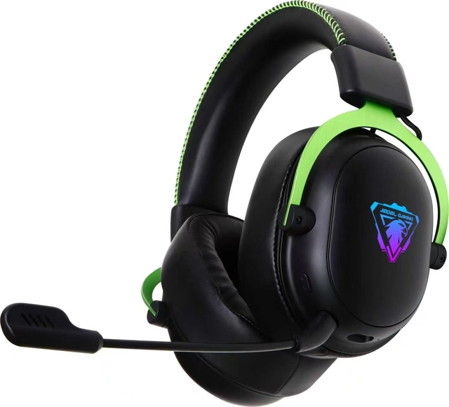 Tri-Mode 3-in-1 Gaming Headset 2.4G Wireless Wired Over Ear Headphones Surround Sound Mic