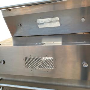 Horno de carbón para kebab, parrilla profesional brasileña para barbacoa con sabor a barbacoa, para cocina exterior, modelo TS-SG-02L, con asador ajustable, perfecto. - Product Image 4