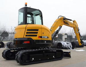 <span class=keywords><strong>Mini</strong></span> <span class=keywords><strong>pelle</strong></span> hydraulique sur chenilles de marque supérieure, petite <span class=keywords><strong>pelle</strong></span> chinoise SY50U 5 tonnes, prix bas - Product Image 4