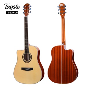 Instrumento Musical de 41 pulgadas, <span class=keywords><strong>guitarra</strong></span> acústica zurda, venta al por mayor - Product Image 1