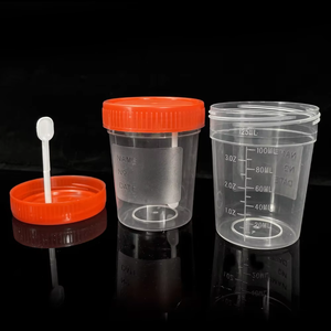 Nhà Máy bán hàng trực tiếp y tế dùng một lần vô trùng nhựa phân và nước tiểu cup container 125ml - Product Image 2