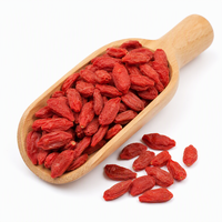 Groothandel Bulk Natuurlijke Gedroogde Topkwaliteit Biologische Goji-bessen Gezonde Kauwbare Rode Wolfberry Snack Fruit voor Trailmix Granola Yoghurt