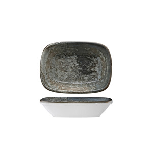 Crater Rectangular Bowl 12.5 × 9 cm Gural - Product Image 1