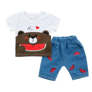 Fashion Style Boys Cloth Summer Clothes Famous Brands Boys Suits No Boundaries Jogger Pants And T-Shirt Apparel